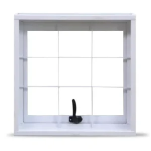 Vitrô Maxim-Ar Com Grade 50X50 Aço Pintado